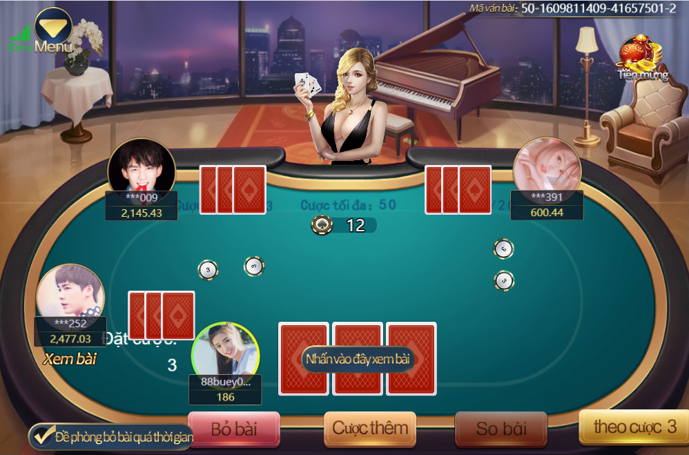 Nổ Kim Hoa tại cổng game V8 Poker
