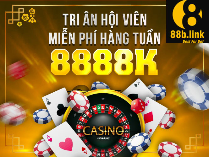 khuyến mãi casino 888b hàng tuần 8888k