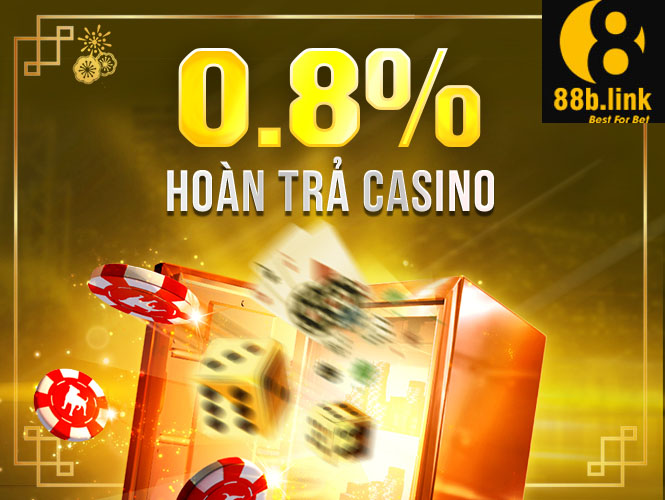 khuyến mãi casino 888b hoàn trả 0,8%