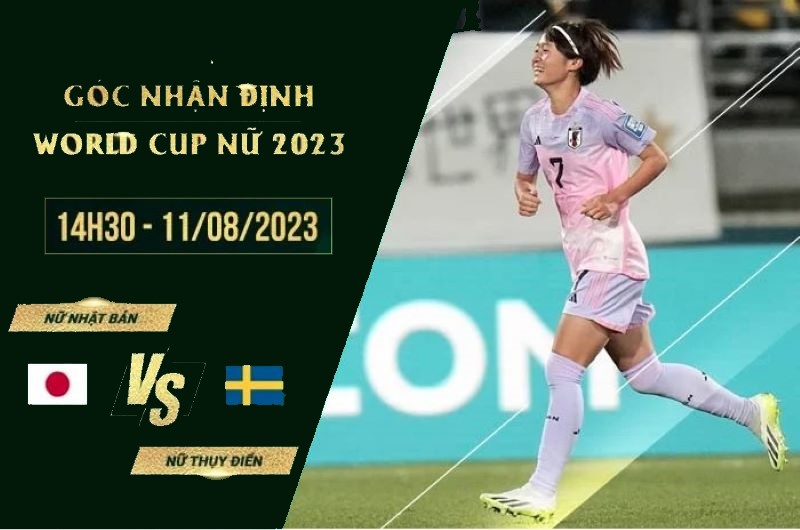 Nữ Nhật Bản vs Nữ Thụy Điển