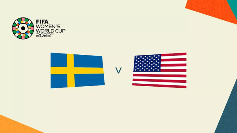 nữ Thụy Điển vs nữ Mỹ